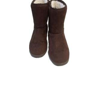 DAWGS Women's 9" Mid-Calf Microfiber Boots Dark Brown